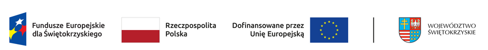 Fundusze Europejskie dla Świętokrzyskiego, Rzeczpospolita Polska, Dofinansowane przez Unię Europejską, Województwo Świętokrzyskie